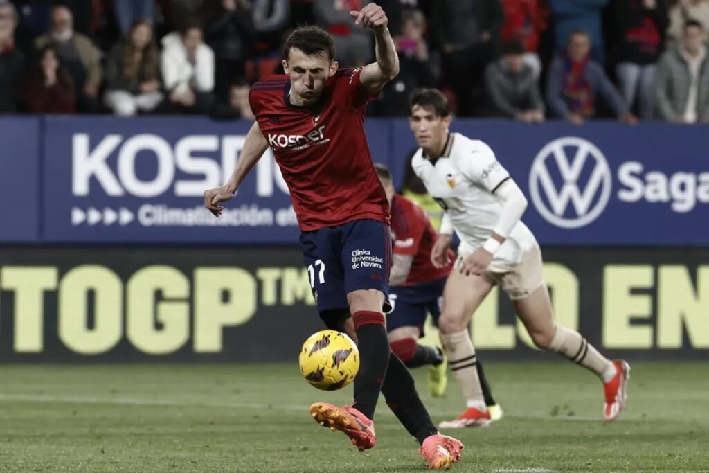 Osasuna Kalah 0-1 dari Valencia