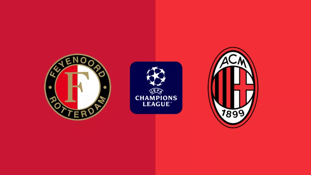 Feyenoord Singkirkan AC Milan 10 di Liga Champions