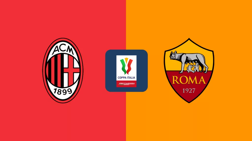 Milan vs Roma Prabola Pertandingan Coppa Italia