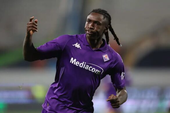 Newcastle United Tertarik Rekrut Moise Kean dari Fiorentina