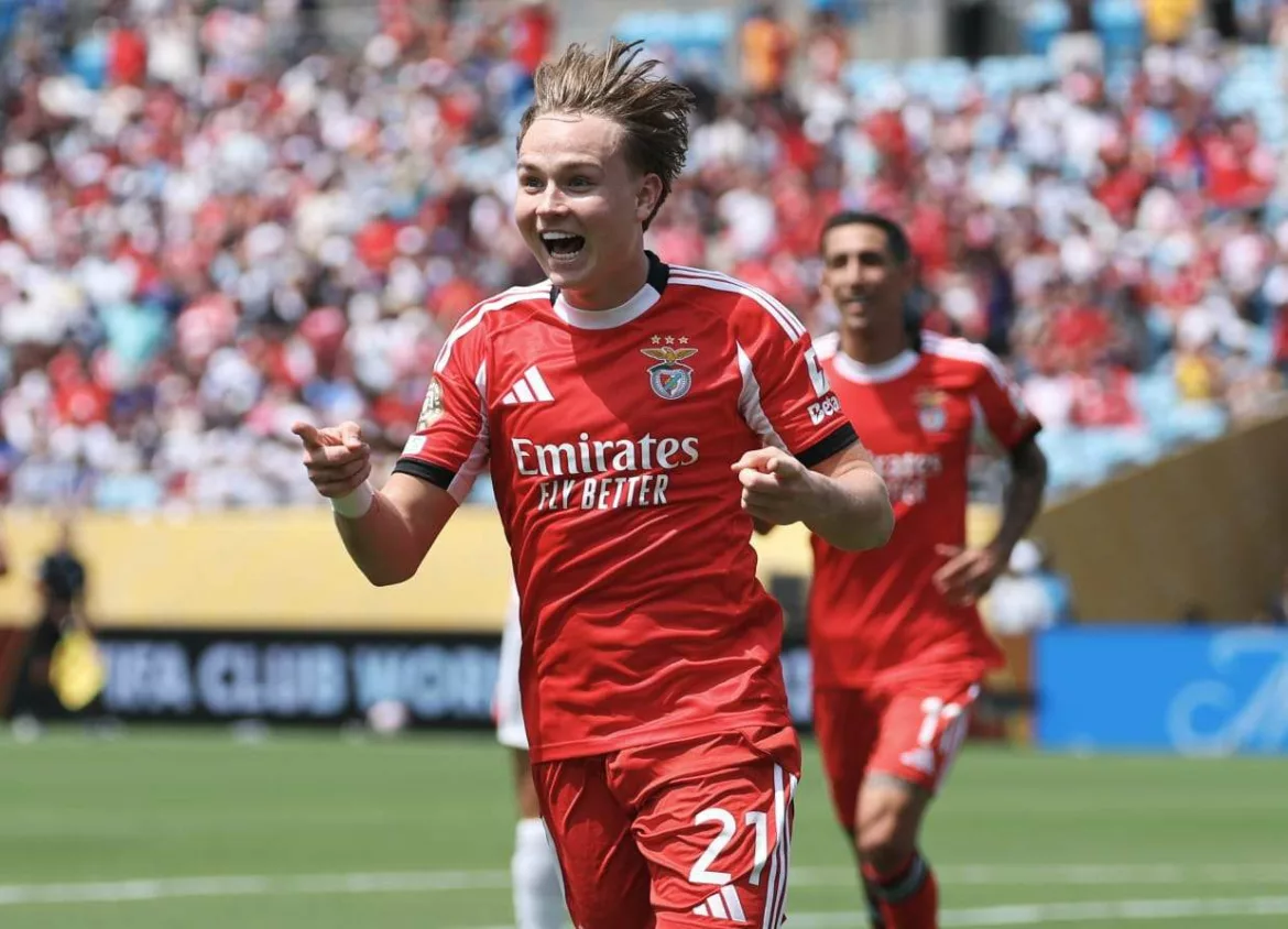 Como Prioritaskan Andreas Schjelderup dari Benfica